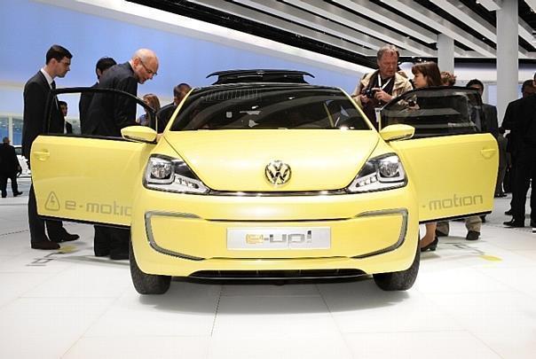 VW e-up auf der Frankfurter IAA 2009. Foto: unitedpictures/auto-reporter.net